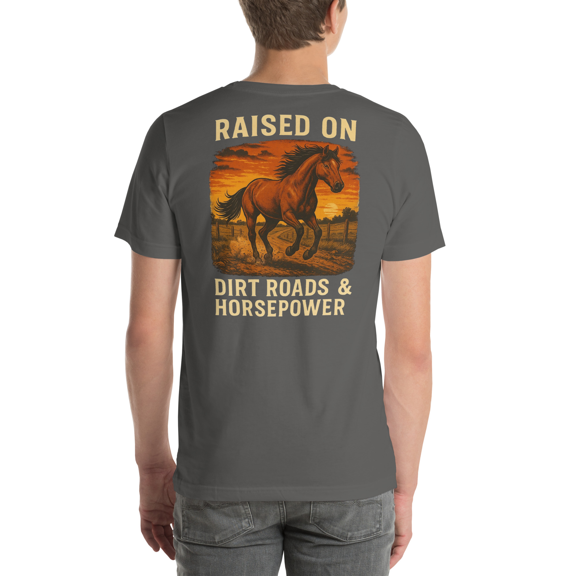 Dirt Roads & Horsepower Tee - Image 14