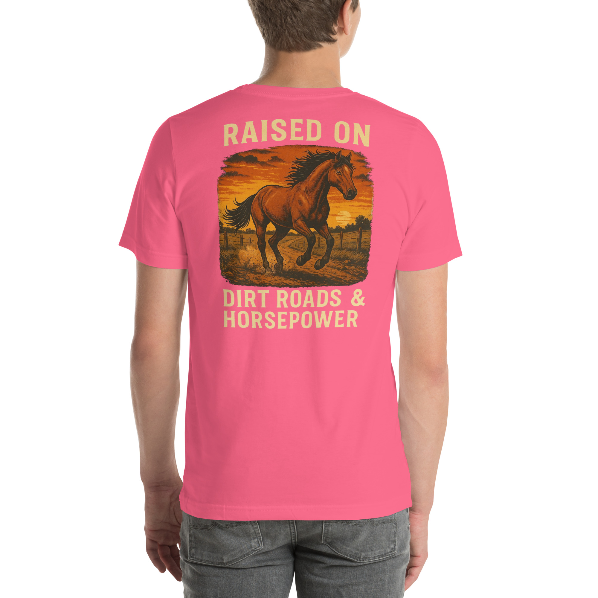 Dirt Roads & Horsepower Tee - Image 17