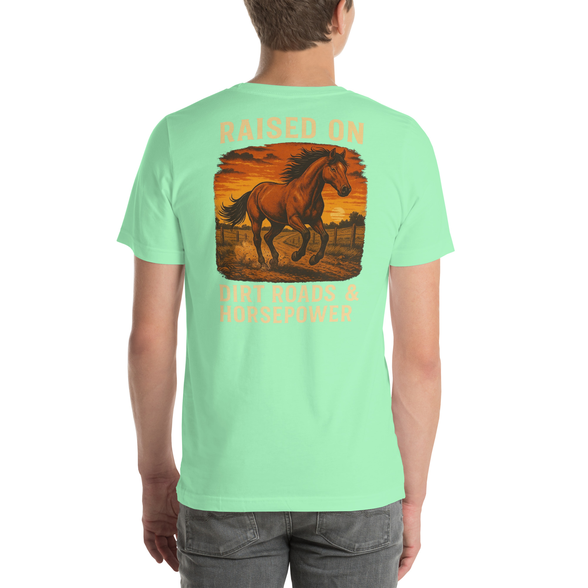 Dirt Roads & Horsepower Tee - Image 23